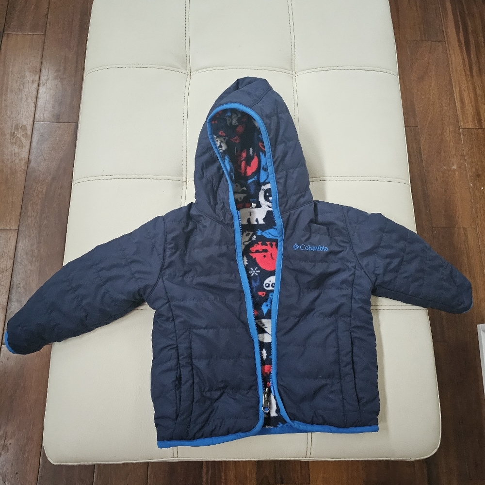 Columbia 12-18 month reversible jacket